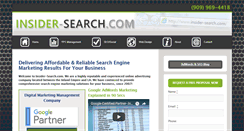 Desktop Screenshot of insider-search.com